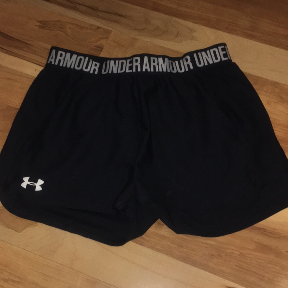 black under armour shorts